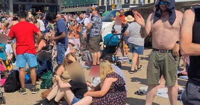 'Biblical' swarm of flies descends on Blackpool seaside tourists as they yell in fright