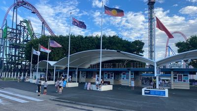 Four people rescued from Scooby-Doo roller-coaster at Movie World on the Gold Coast