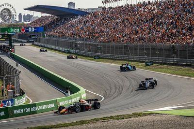 F2 drivers criticise safety car restart in Zandvoort feature race