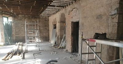 Edinburgh bar find hidden passageway to forgotten square during building repairs