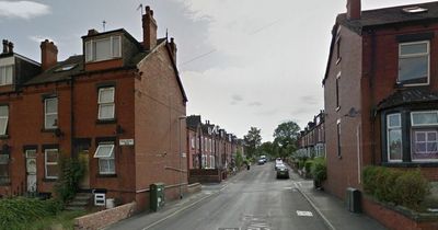 Police cordon as car crashes into house after being shot at in Beeston