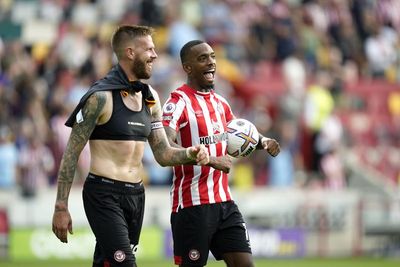 Ivan Toney points to composure and practice after firing Brentford hat-trick to beat Leeds