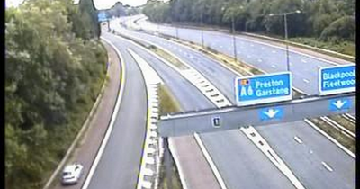 Driver killed in early hours M6 slip road crash