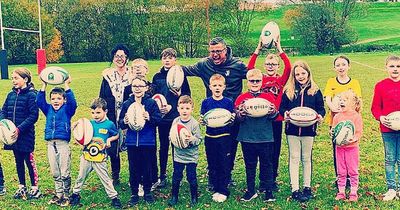 Dad hails 'huge' benefits rugby training has for autistic children