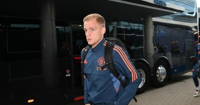 Why Donny van de Beek is missing for Manchester United vs Arsenal