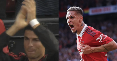 Manchester United fans love what Cristiano Ronaldo did after Antony scored vs Arsenal