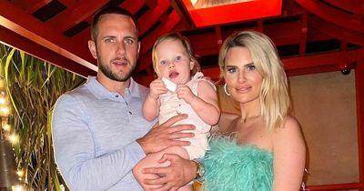 TOWIE's Danielle Armstrong and Tom Edney bring their toddler daughter on honeymoon