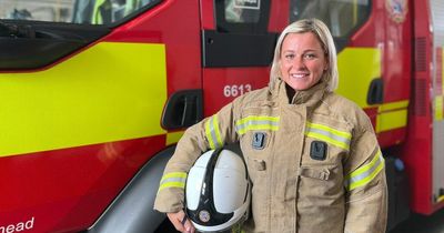 Firefighter shares her hopes to one day lead an all-female crew