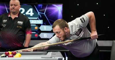 Snooker star Mark Allen pulls off incredible shots on way to Ultimate Pool group final