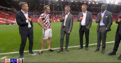 Roy Keane hilariously references Denmark's infamous 5-1 drubbing of Ireland in Christian Eriksen interview