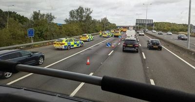 Horror M25 crash saw coach veer into central reservation leaving one dead and six hurt