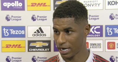 Marcus Rashford reveals Arsenal target after scoring two in Man Utd's latest win