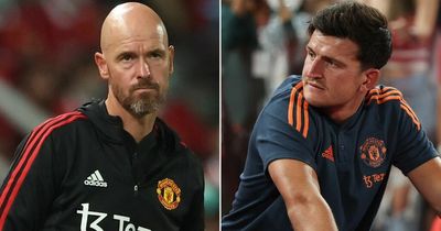 Erik ten Hag's Man Utd admission after Arsenal win spells more bad news for Harry Maguire
