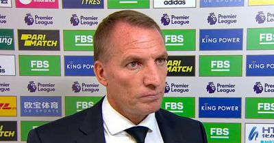 Brendan Rodgers responds to Leicester sack fears after humiliating Brighton defeat