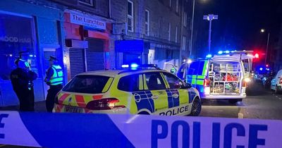 Man dies after 'fall from window' as emergency services close off Scots street