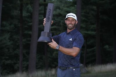 Dustin Johnson jars eagle putt to win LIV Golf Invitational Boston event on first playoff hole