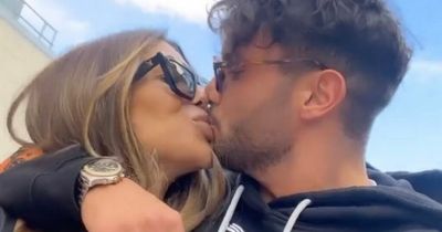 Love Island's Davide reunites with his 'queen' Ekin-Su after taxi ride drama