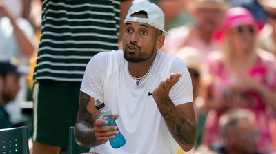 Nick Kyrgios Was Within Inches of Hitting Ball Into Stands in Match vs. Medvedev (Video)