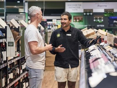 Retailer offering on-the-spot interviews
