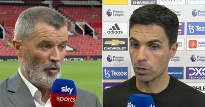 Roy Keane identifies Mikel Arteta's worrying trait that came into play after Man Utd loss