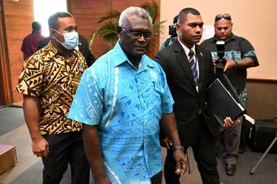 Solomon Islands PM says to lift ban on foreign navy ships soon
