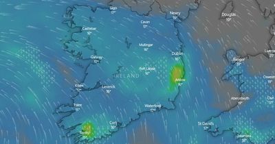 Dublin weather: Met Eireann warn of heavy and thundery downpours