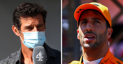 Mark Webber says sorry after "back-stabbing" of Daniel Ricciardo in Oscar Piastri mess