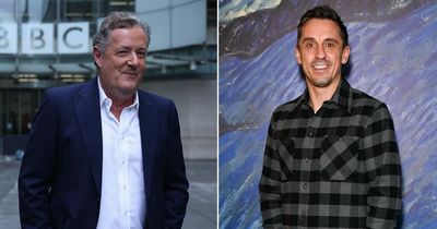 Piers Morgan to make donation to Bury cancer charity after losing bet with Gary Neville