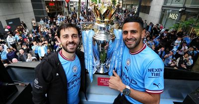 Riyad Mahrez tells Pep Guardiola how to get the best out of Bernardo Silva at Man City