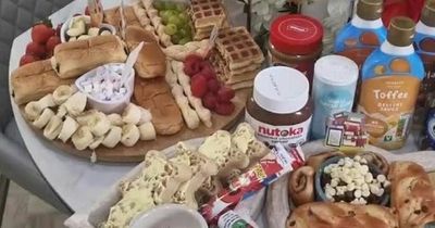 Mum shows off huge back-to-school breakfast spread - leaving many people envious