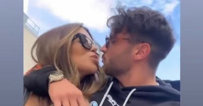 ITV Love Island winners Davide and Ekin-Su snuggle in bed during reunion after she spoke out on 'cheat' claims