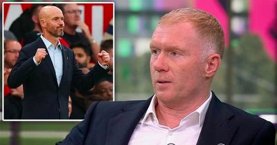 Paul Scholes explains what Erik ten Hag has over Jurgen Klopp and Pep Guardiola