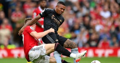 Gabriel Jesus reveals Arsenal frustration at Manchester United result