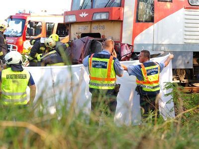 7 killed in Hungary after train collides with vehicle