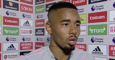 Gabriel Jesus reveals Arsenal dressing room reaction after slipping up against Man Utd