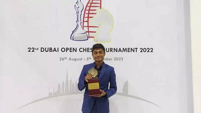 Wasn’t expecting to win the Dubai Open: Aravindh Chithambaram