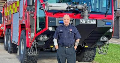 Beloved Scots firefighter dies from cancer minutes after wife and kids arrive to say goodbye