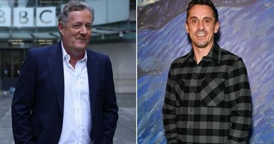 Piers Morgan pays Gary Neville £1,000 bet after Manchester United vs Arsenal prediction horribly backfires