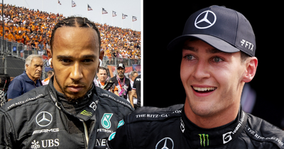Lewis Hamilton outburst was "not befitting a champion" and shows George Russell pressure