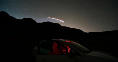 Scot snaps incredible image of what looks like a UFO while trying to capture Aurora