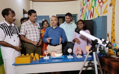 NIT Calicut sets up science tinkering laboratory at Govt. L.P. School