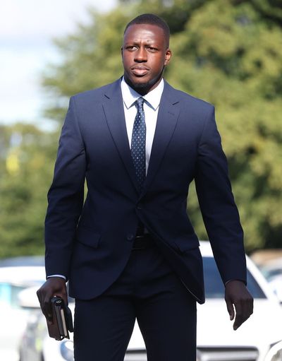 Woman ‘woke to find Benjamin Mendy on top of her’, court told