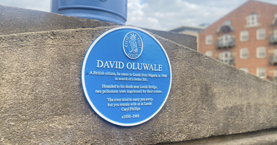 First image shows new 9m tall memorial sculpture to tragic David Oluwale