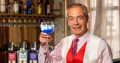 Nigel Farage's Brexit-themed gin mocked online as tipple originates from Netherlands