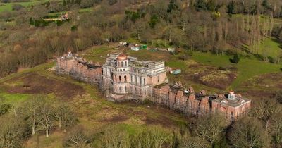 Huge empty house bigger than Buckingham Palace unfinished in English countryside