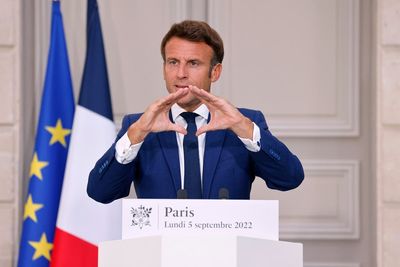 Macron urges French to save energy, seeks 10% drop in use