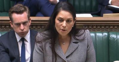 Priti Patel tells MPs to 'shut up' in final Commons appearance as Home Secretary