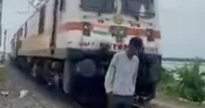 Teen struck by train while being filmed for Instagram Reels in heart-stopping video