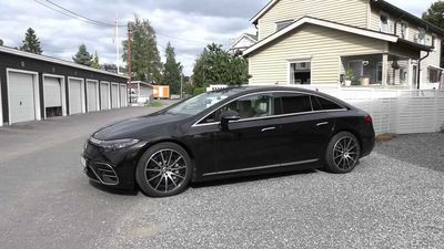 Mercedes EQS 450+ Beats Teslas In Bjørn's 1,000 Km Challenge