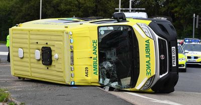 Paramedics rushed to hospital after crossroads crash with Audi